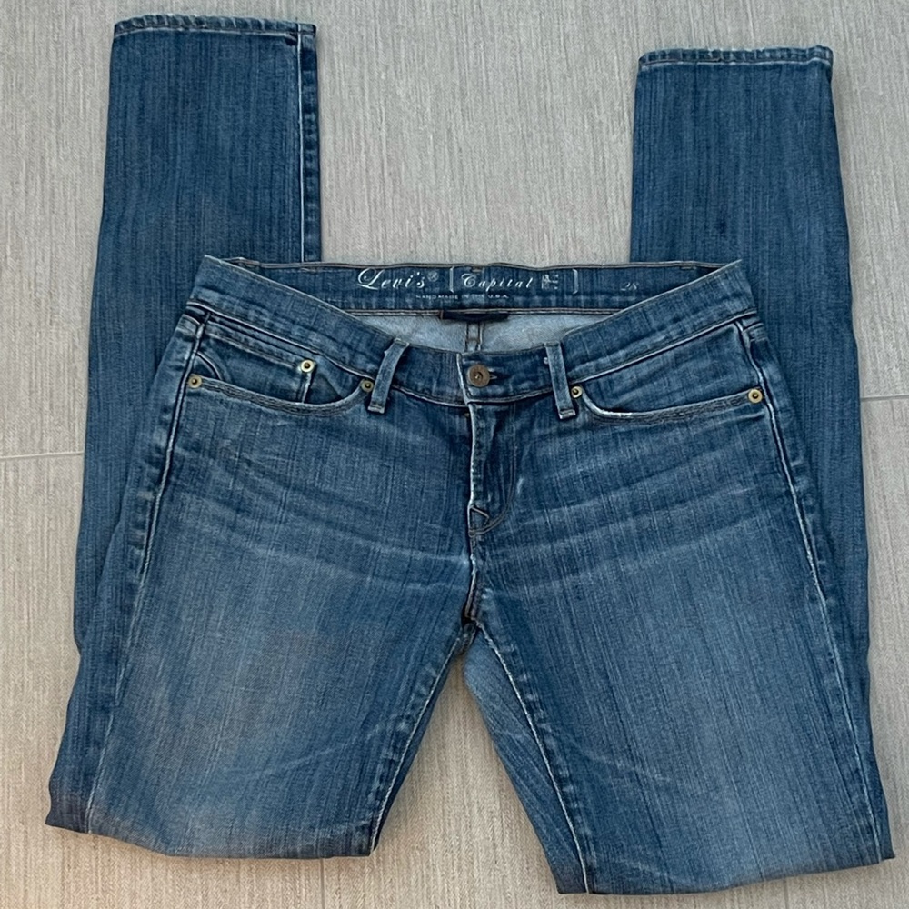 Levi’s Capital Skimmer Skinny Jeans - 28